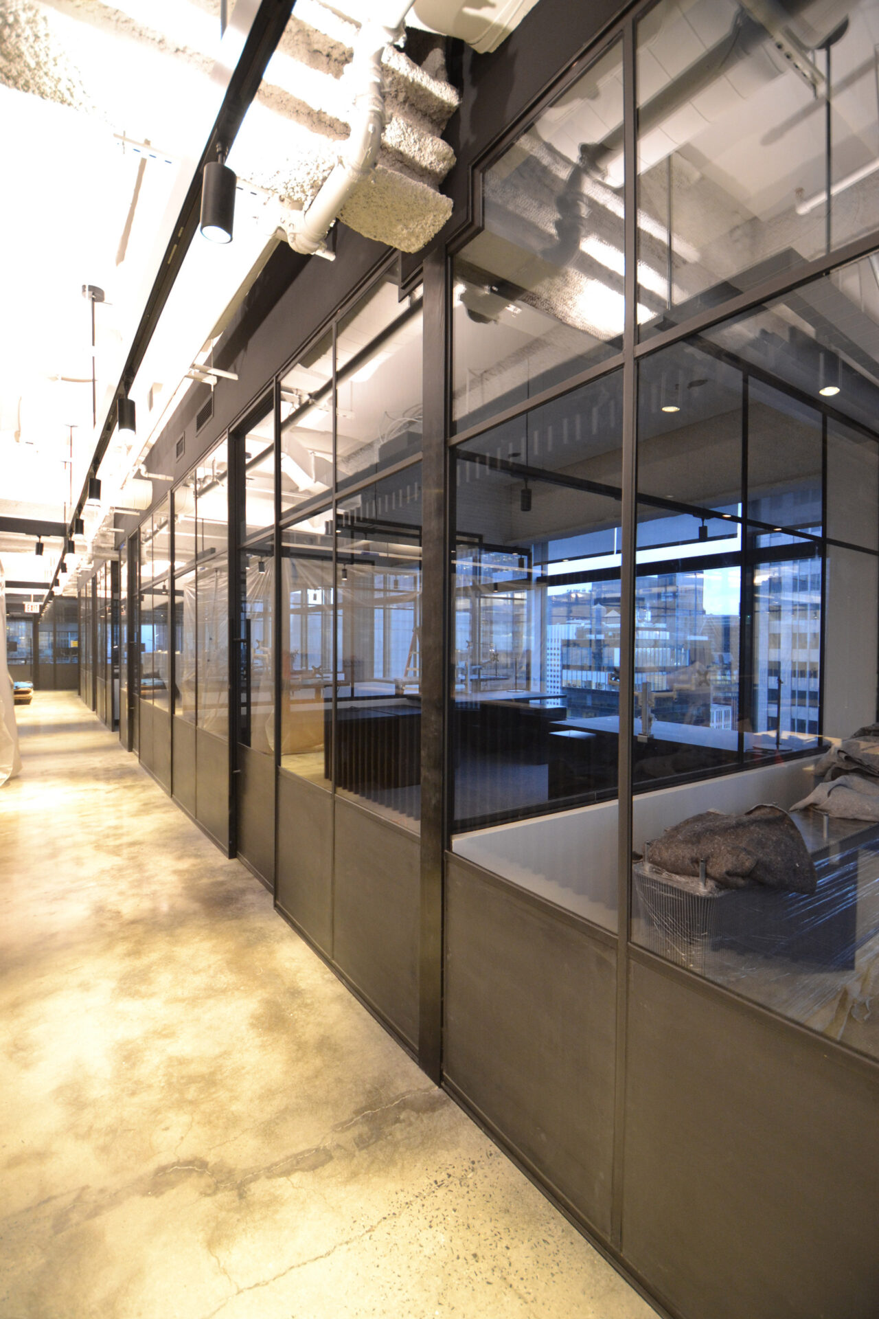 Håndlayer mineral surfaces kantoor New York